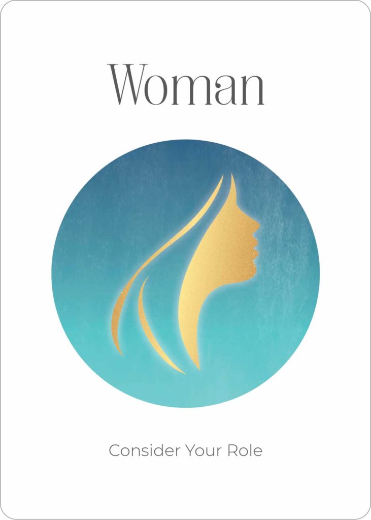 Oracle Card Academy Power Symbol Woman